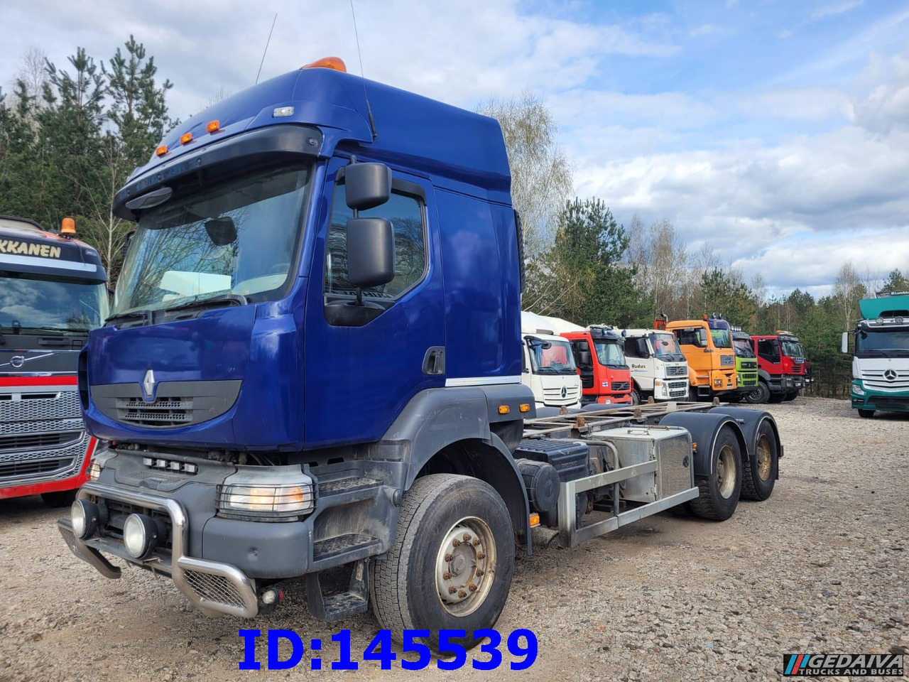 RENAULT Kerax 520HP 6x4 Full steel - Шаси кабина: снимка 1 RENAULT Kerax 520HP 6x4 Full steel - Шаси кабина: снимка 1