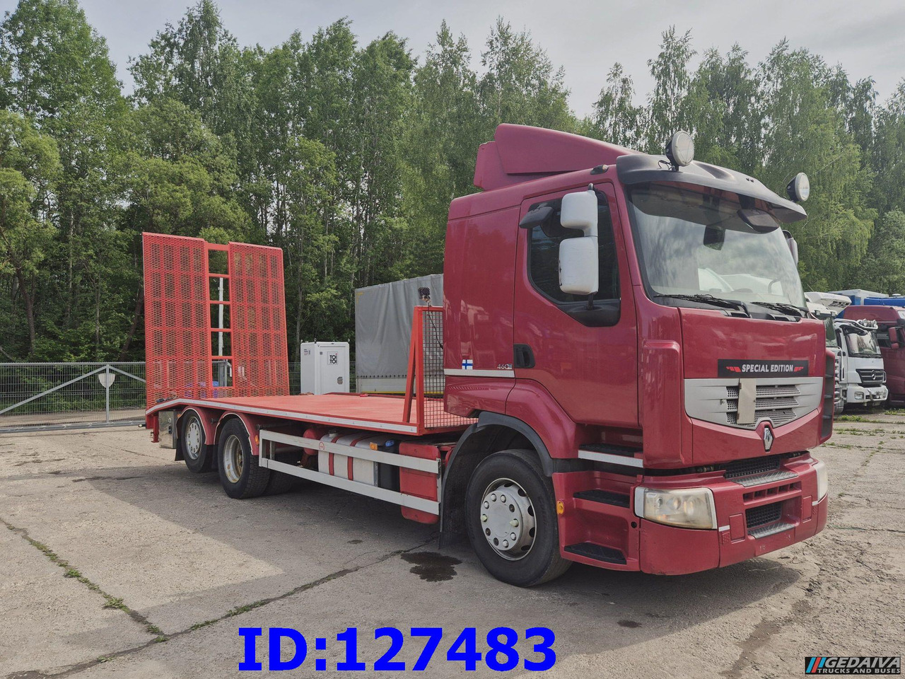 RENAULT Premium 460 6x2 (Steering axel) Euro5 - Бордови камион: снимка 3 RENAULT Premium 460 6x2 (Steering axel) Euro5 - Бордови камион: снимка 3