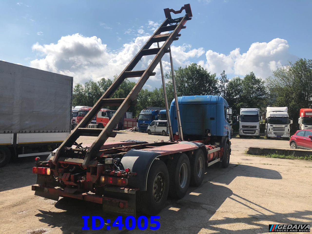 SCANIA 124 400 8x4 - Камион с кабелна система: снимка 5 SCANIA 124 400 8x4 - Камион с кабелна система: снимка 5