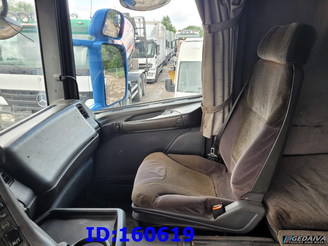 Шаси кабина SCANIA 124 420 6x2 Manual Retarder: снимка 16
