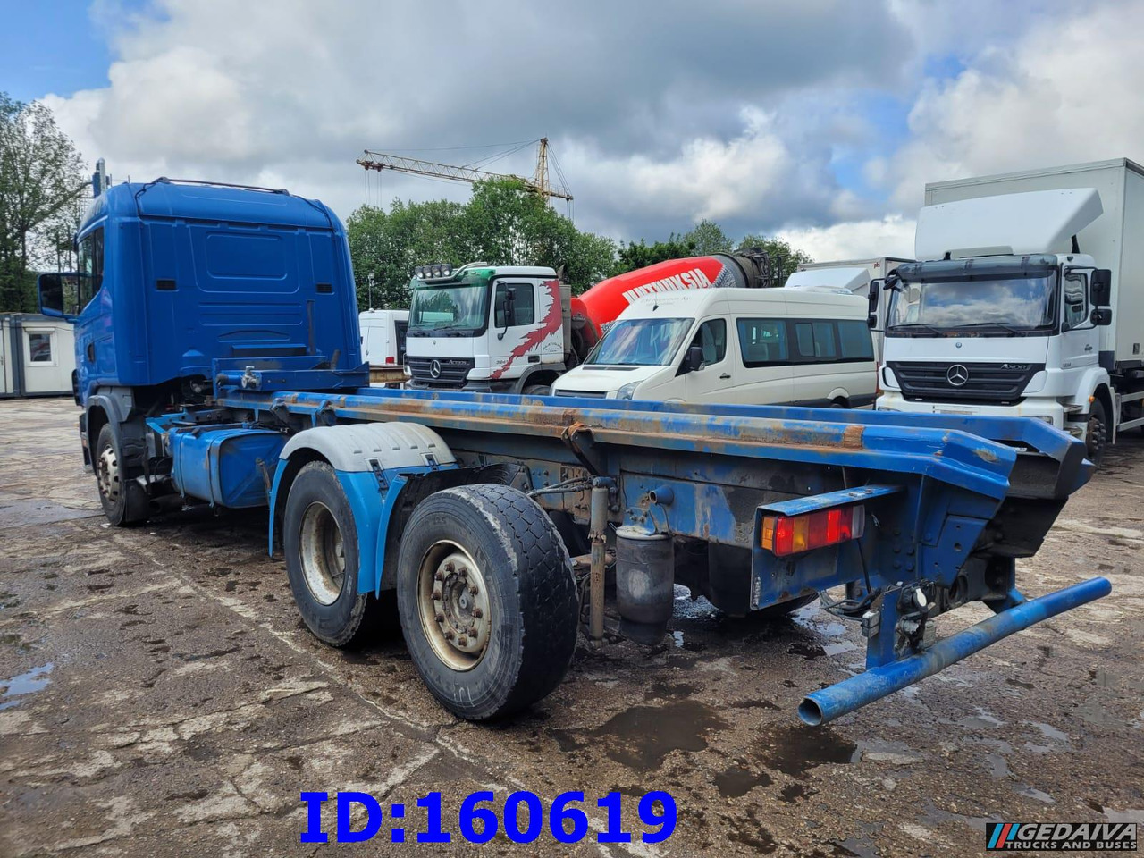 Шаси кабина SCANIA 124 420 6x2 Manual Retarder: снимка 6