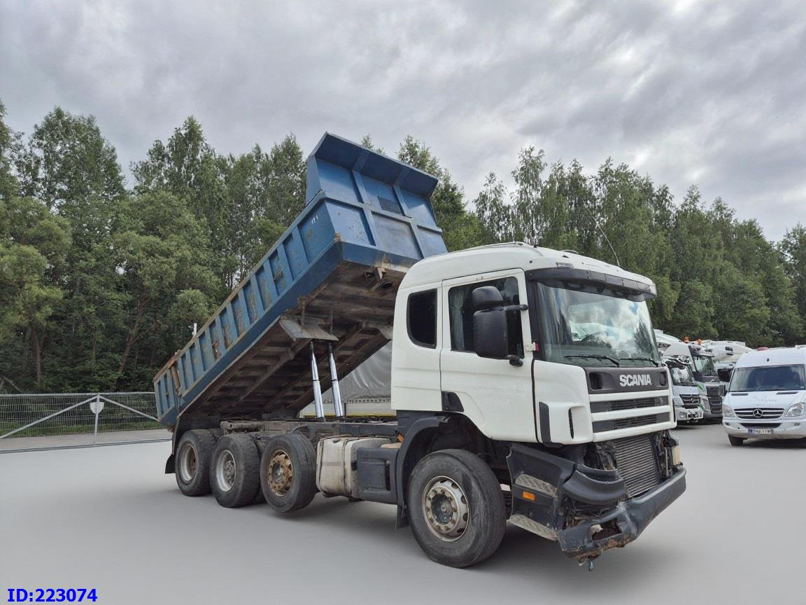 SCANIA 124 8x2 - Manual - Full steel - Самосвал камион: снимка 4 SCANIA 124 8x2 - Manual - Full steel - Самосвал камион: снимка 4