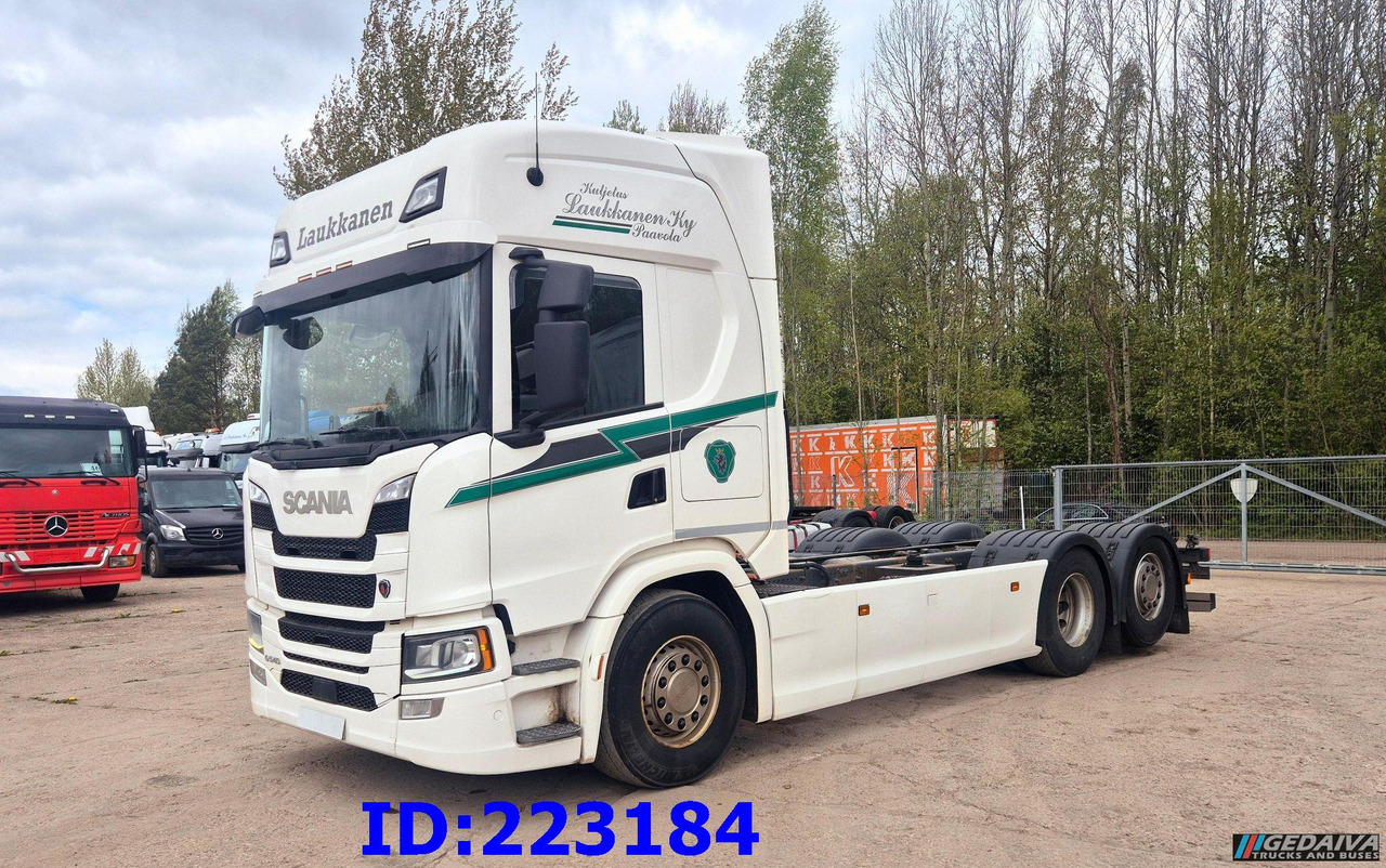SCANIA G540 6x2 Retarder - Шаси кабина: снимка 1 SCANIA G540 6x2 Retarder - Шаси кабина: снимка 1