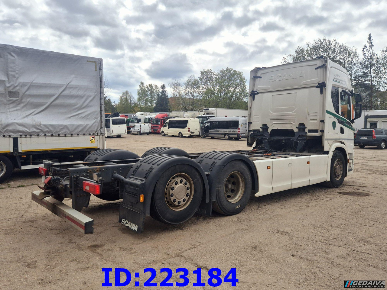 SCANIA G540 6x2 Retarder - Шаси кабина: снимка 4 SCANIA G540 6x2 Retarder - Шаси кабина: снимка 4