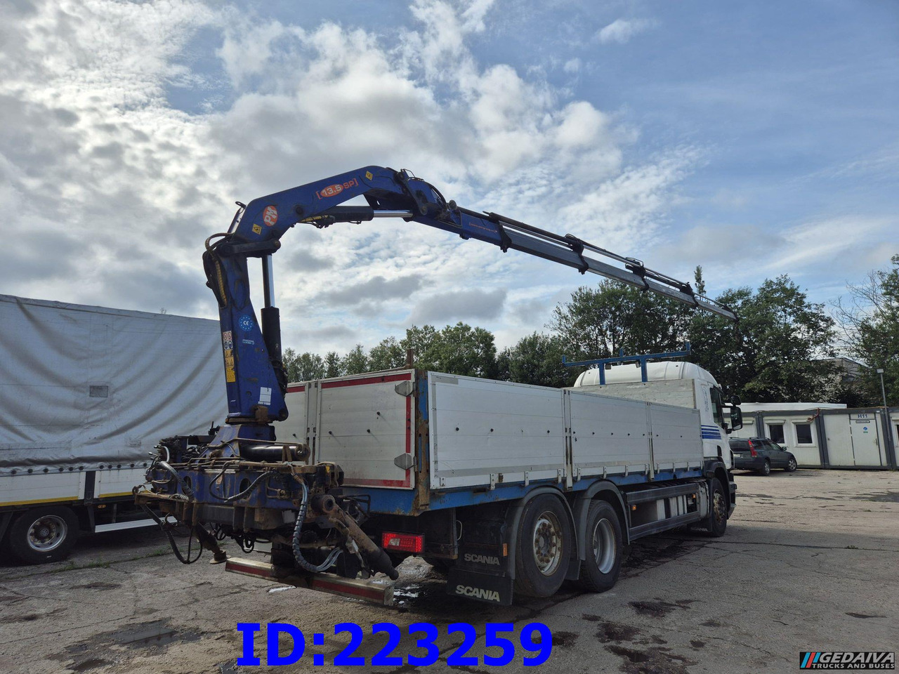 SCANIA P450 6x2 Steering axle Euro6 + PM 13.5SP - Бордови камион: снимка 5 SCANIA P450 6x2 Steering axle Euro6 + PM 13.5SP - Бордови камион: снимка 5