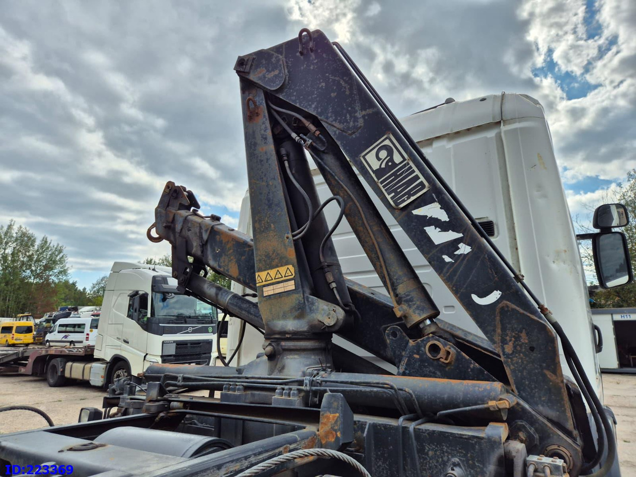 SCANIA R124 420 + Crane HIAB 140AW - Самосвал камион: снимка 5 SCANIA R124 420 + Crane HIAB 140AW - Самосвал камион: снимка 5