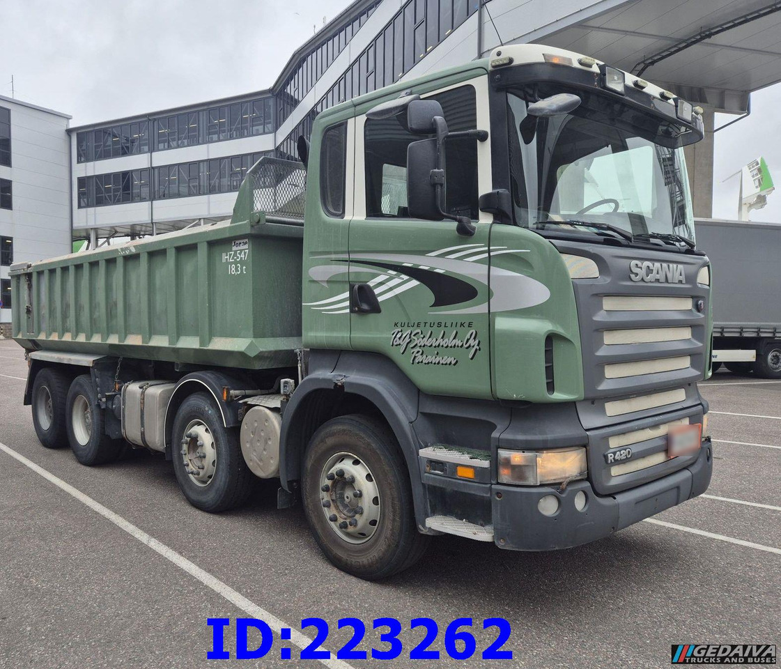 SCANIA R420 8X4 - Самосвал камион: снимка 4 SCANIA R420 8X4 - Самосвал камион: снимка 4