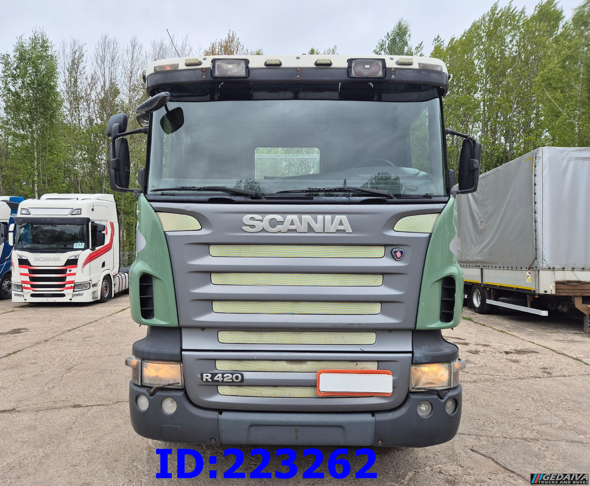 SCANIA R420 8X4 Steering axle - Big axle - Full steel - Самосвал камион: снимка 2 SCANIA R420 8X4 Steering axle - Big axle - Full steel - Самосвал камион: снимка 2
