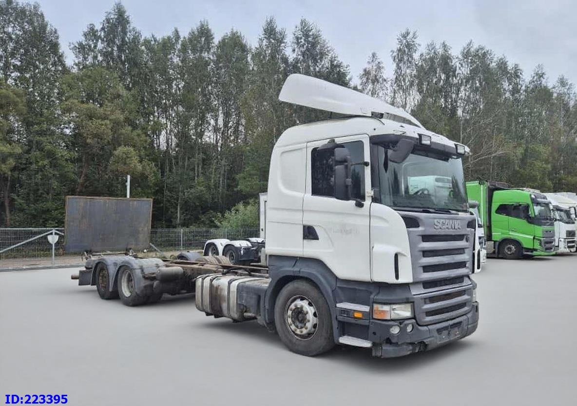 SCANIA R440 6X2 Steering axle (Engine defect) - Шаси кабина: снимка 4 SCANIA R440 6X2 Steering axle (Engine defect) - Шаси кабина: снимка 4