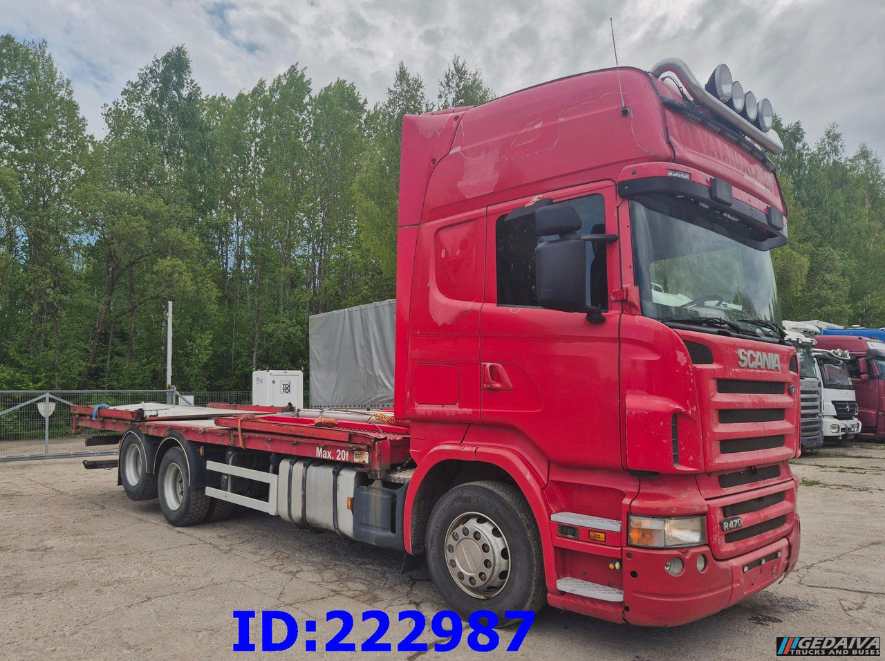 SCANIA R470 6x2 10tyre Manual - Бордови камион: снимка 4 SCANIA R470 6x2 10tyre Manual - Бордови камион: снимка 4