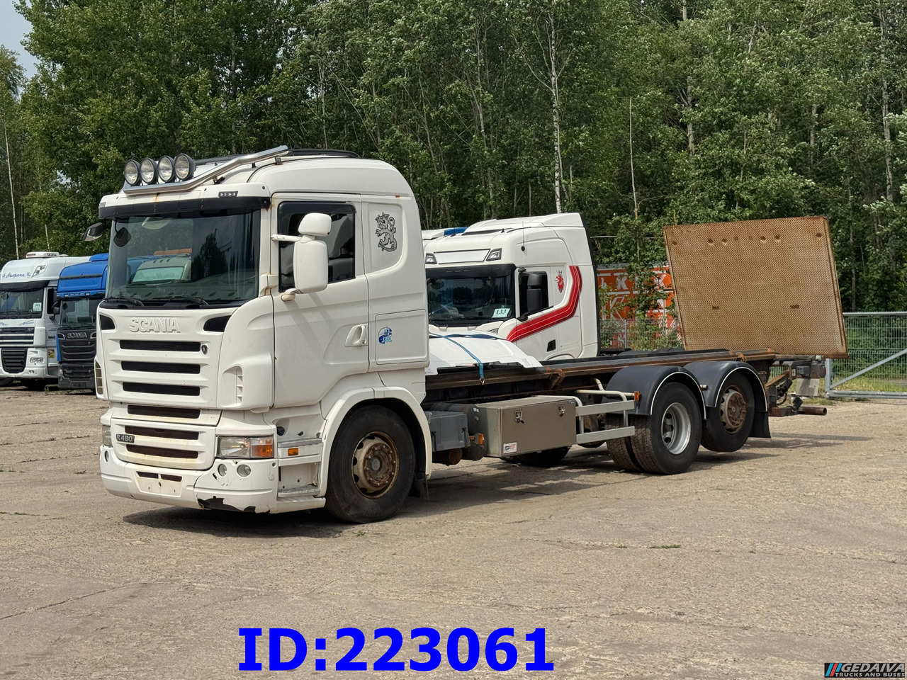 SCANIA R480 6X2 3 Pedals - Шаси кабина: снимка 1 SCANIA R480 6X2 3 Pedals - Шаси кабина: снимка 1