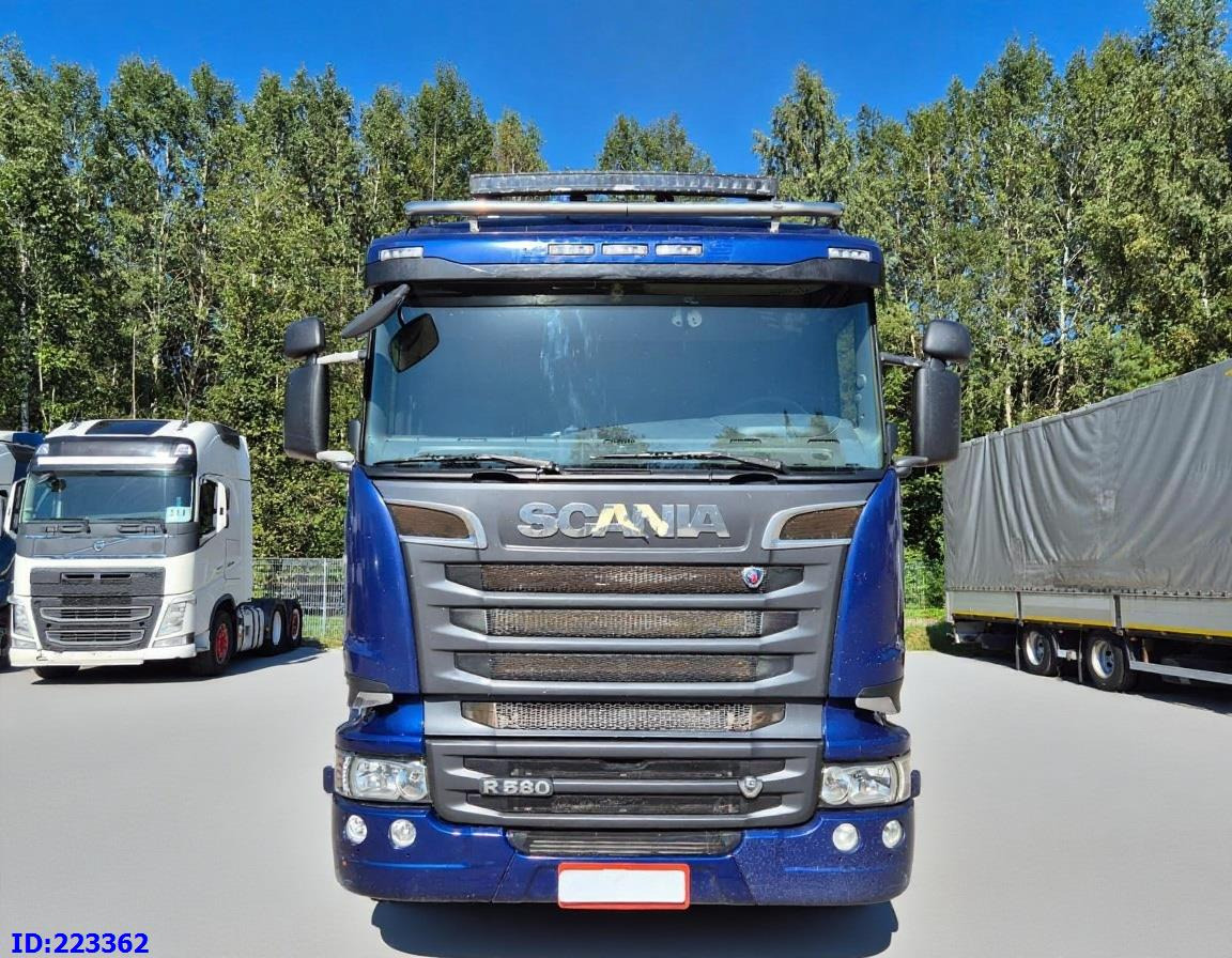 SCANIA R580 8x4 Euro6 Retarder - Шаси кабина: снимка 2 SCANIA R580 8x4 Euro6 Retarder - Шаси кабина: снимка 2