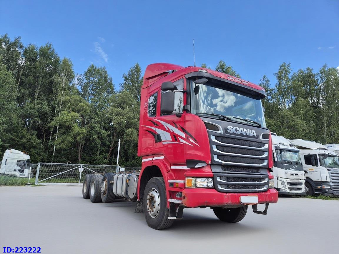 SCANIA R620 - 8x4 - Steering axle - Шаси кабина: снимка 2 SCANIA R620 - 8x4 - Steering axle - Шаси кабина: снимка 2