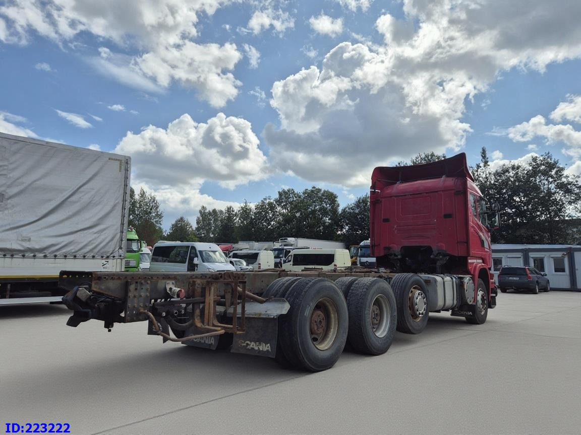 SCANIA R620 - 8x4 - Steering axle - Шаси кабина: снимка 4 SCANIA R620 - 8x4 - Steering axle - Шаси кабина: снимка 4