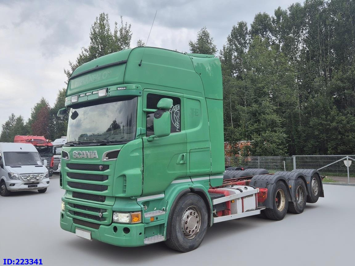 SCANIA R620 - 8x4 - Steering axle - Retarder - Шаси кабина: снимка 1 SCANIA R620 - 8x4 - Steering axle - Retarder - Шаси кабина: снимка 1