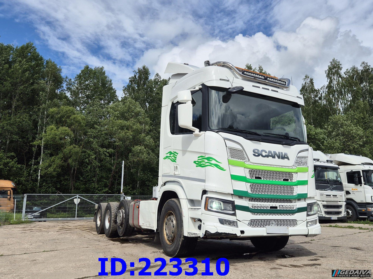 SCANIA R650 V8 8x4 BIG AXLES - Шаси кабина: снимка 4 SCANIA R650 V8 8x4 BIG AXLES - Шаси кабина: снимка 4