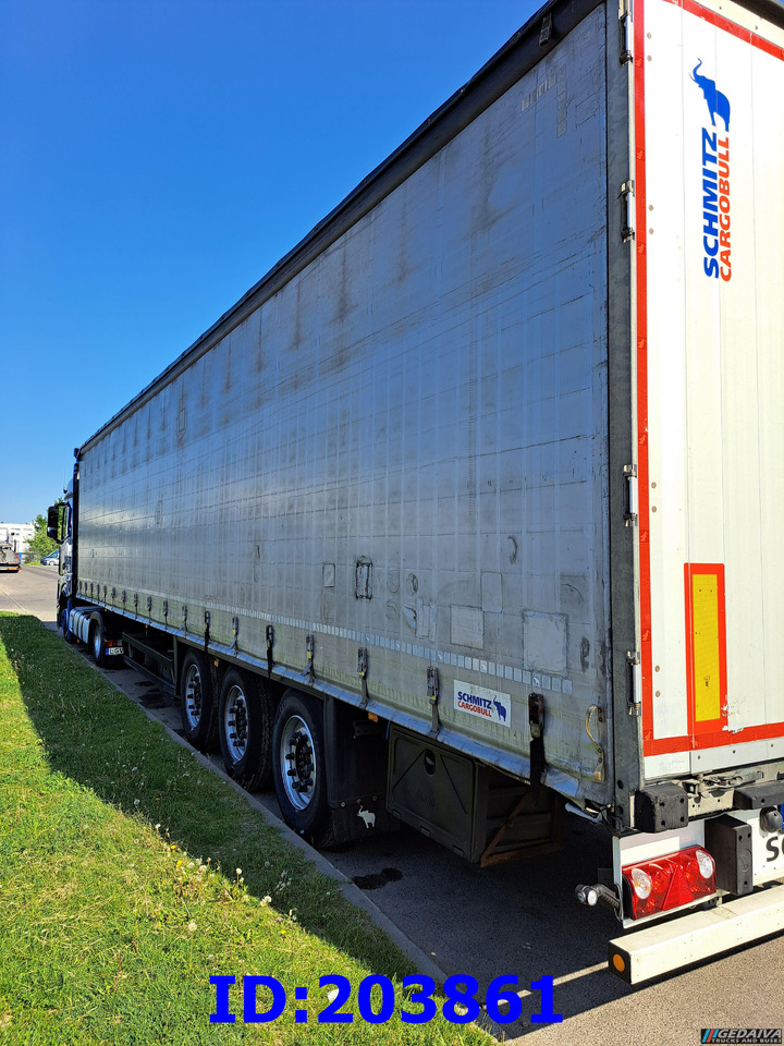 SCHMITZ CARGOBULL - Брезентово полуремарке: снимка 4 SCHMITZ CARGOBULL - Брезентово полуремарке: снимка 4
