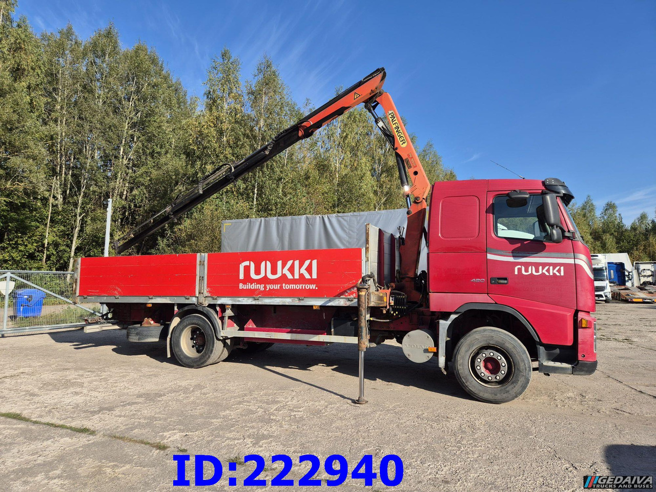 VOLVO FH12 420HP + Crane Palfinger PK9501 - Бордови камион: снимка 4 VOLVO FH12 420HP + Crane Palfinger PK9501 - Бордови камион: снимка 4
