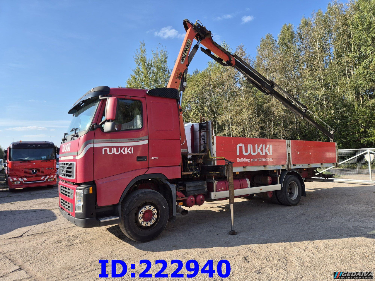 VOLVO FH12 420HP + Crane Palfinger PK9501 - Бордови камион: снимка 1 VOLVO FH12 420HP + Crane Palfinger PK9501 - Бордови камион: снимка 1