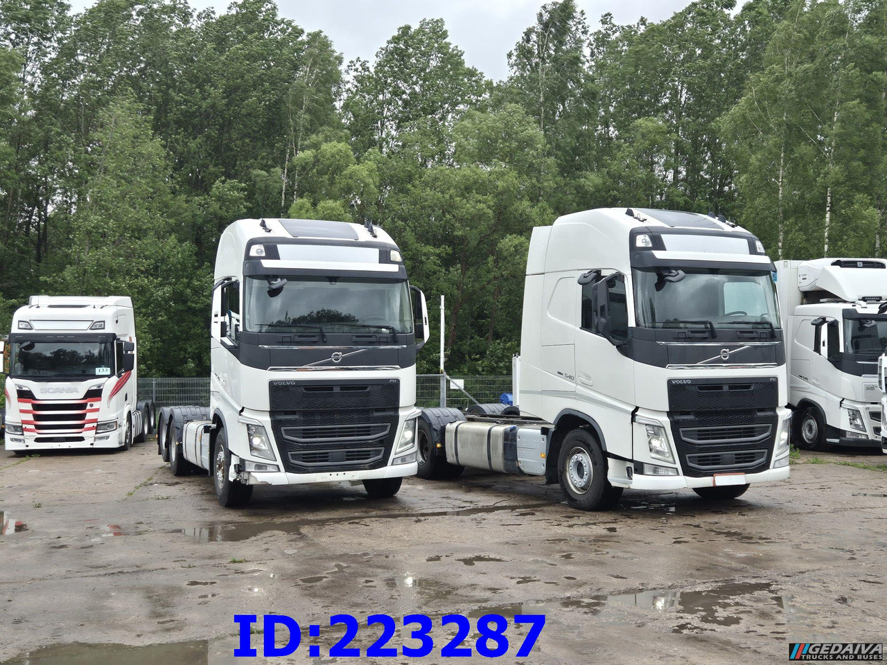 VOLVO FH13 540HP - 10 tyre (2pcs. available) - Шаси кабина: снимка 2 VOLVO FH13 540HP - 10 tyre (2pcs. available) - Шаси кабина: снимка 2