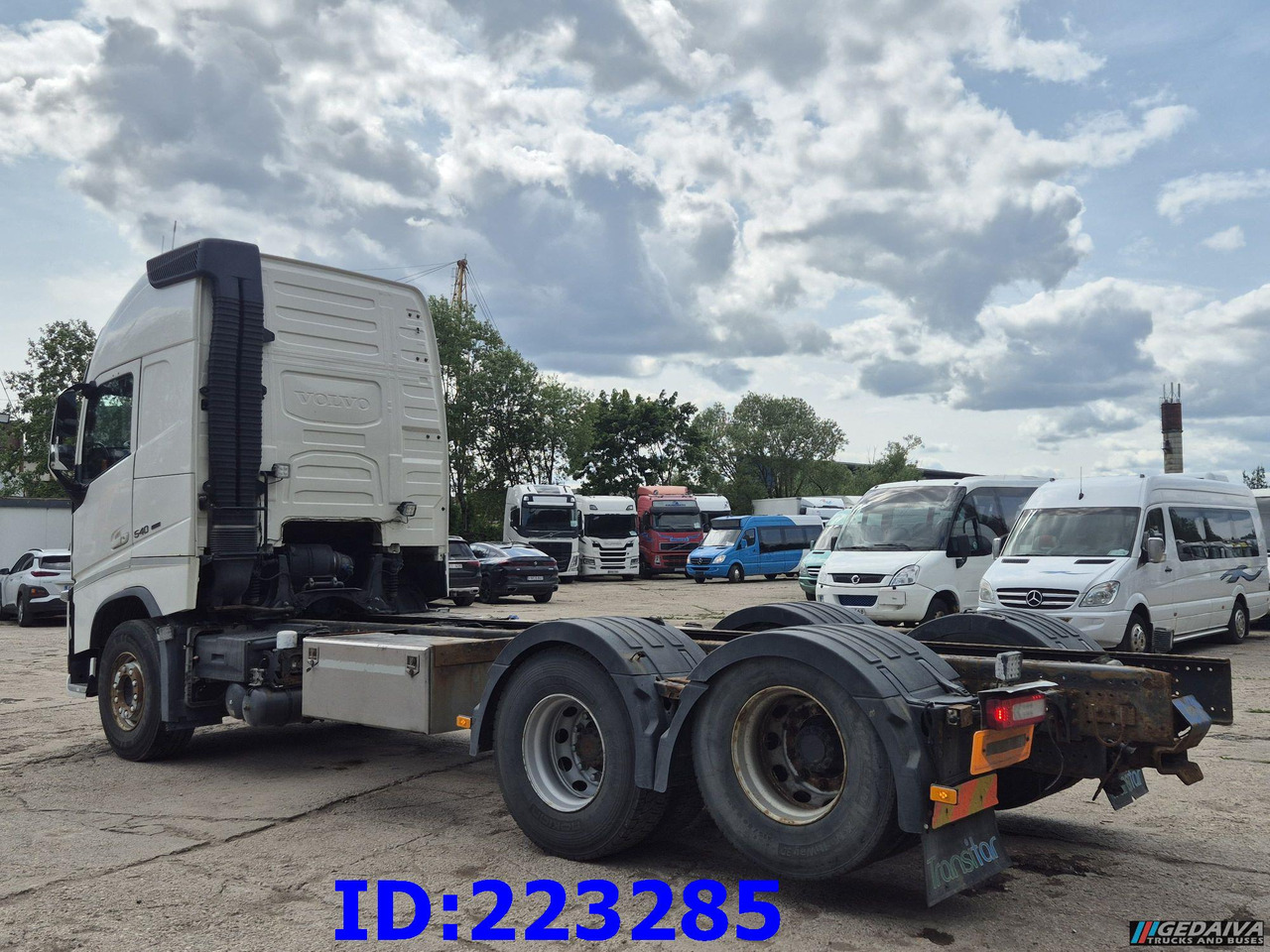 Шаси кабина VOLVO FH13 540HP 6x2 (10 tyre) Euro6: снимка 7