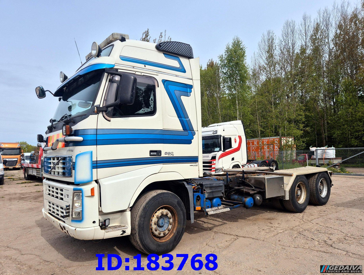 VOLVO FH16 580HP 6x4 BigAxles - Шаси кабина: снимка 1 VOLVO FH16 580HP 6x4 BigAxles - Шаси кабина: снимка 1