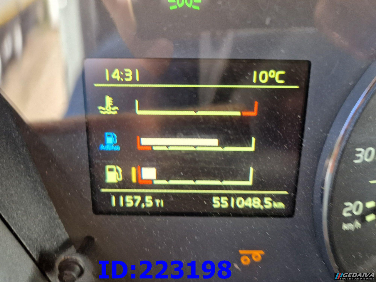Шаси кабина VOLVO FH16 650HP 8X4 (Steering axle): снимка 13