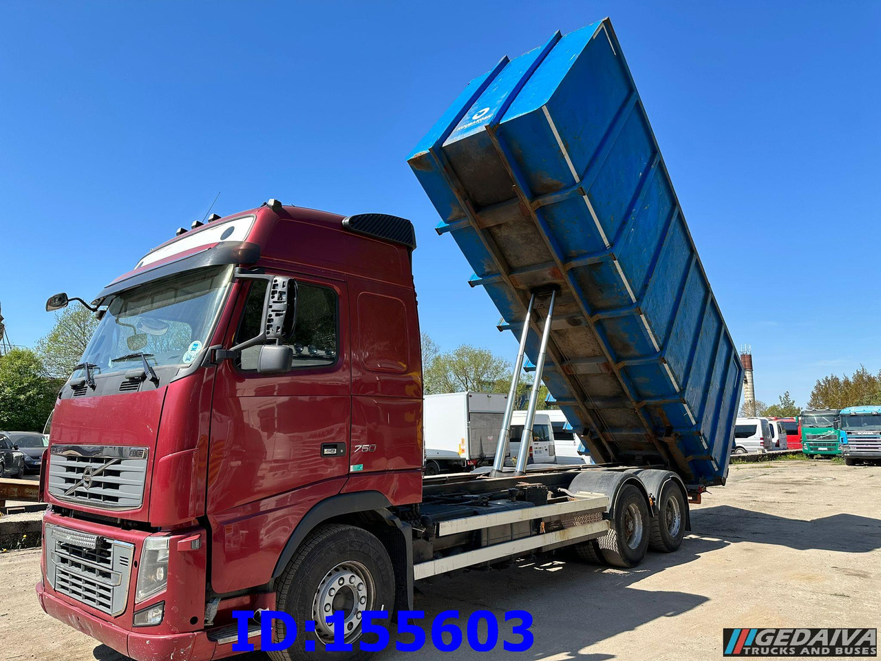 VOLVO FH16 750HP 6x4 Big Axles - Самосвал камион: снимка 1 VOLVO FH16 750HP 6x4 Big Axles - Самосвал камион: снимка 1