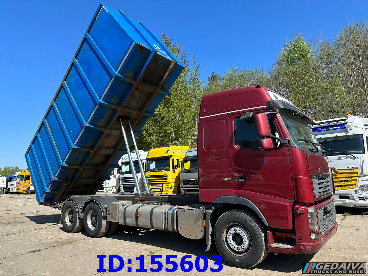 VOLVO FH16 750HP 6x4 Big Axles - Самосвал камион: снимка 4 VOLVO FH16 750HP 6x4 Big Axles - Самосвал камион: снимка 4