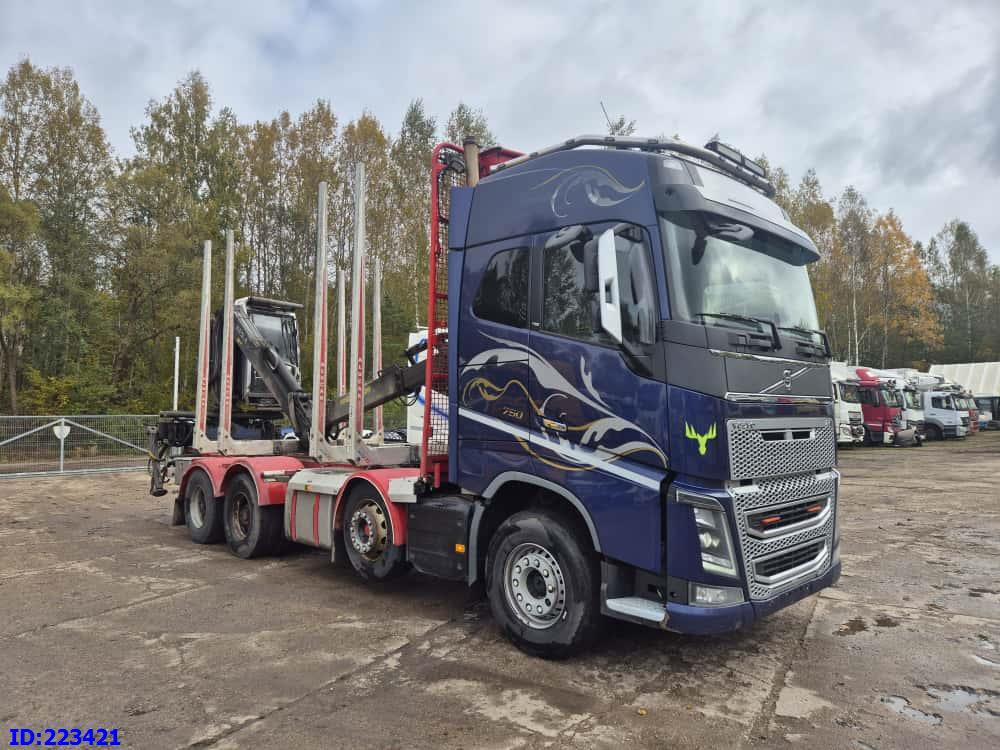 VOLVO FH16 750HP 8x4 + KESLA CRANE - Камион за дърва: снимка 4 VOLVO FH16 750HP 8x4 + KESLA CRANE - Камион за дърва: снимка 4