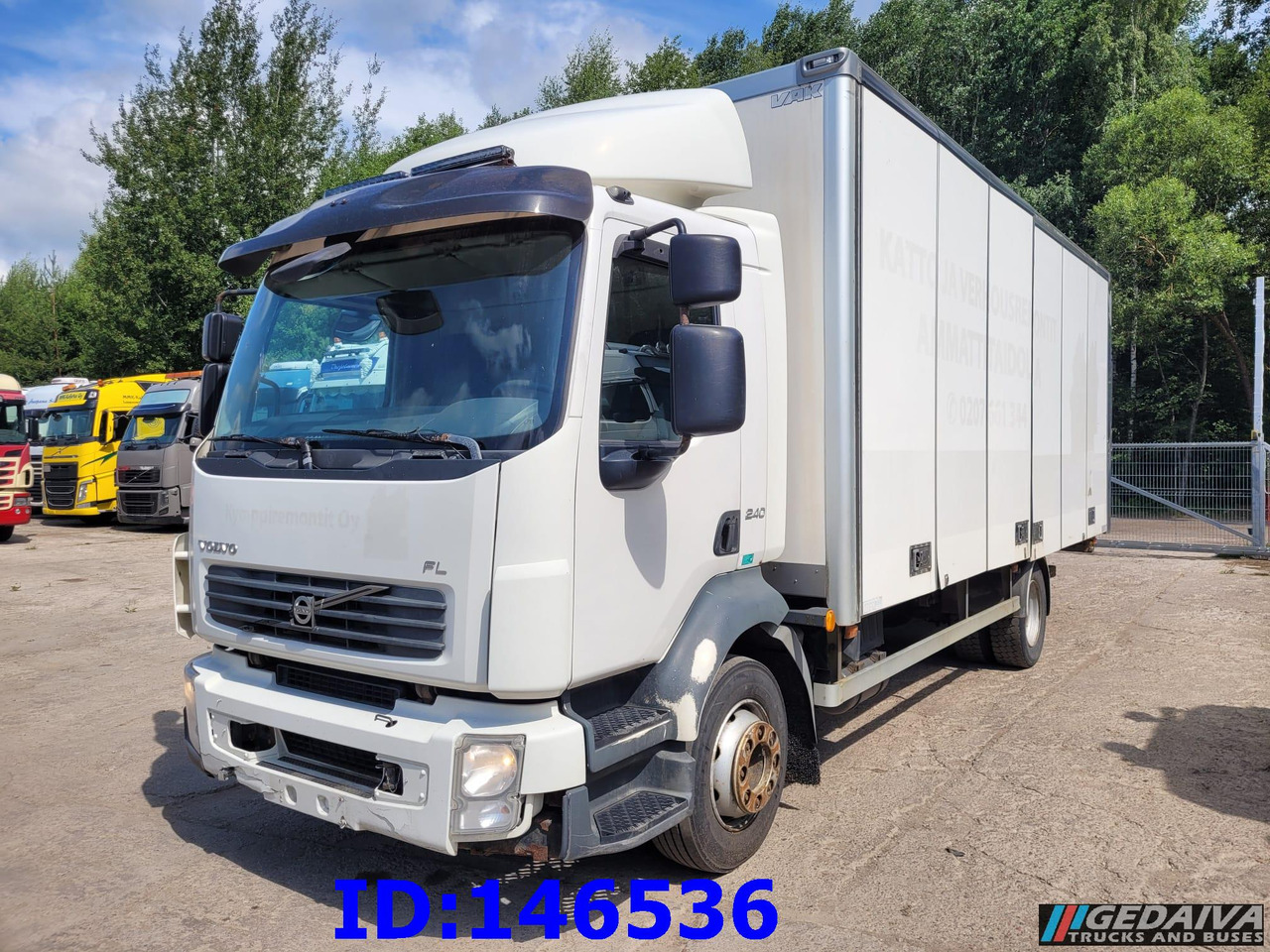 VOLVO FL 240HP - 4x2 - Manual - Euro5 - Камион фургон: снимка 1 VOLVO FL 240HP - 4x2 - Manual - Euro5 - Камион фургон: снимка 1