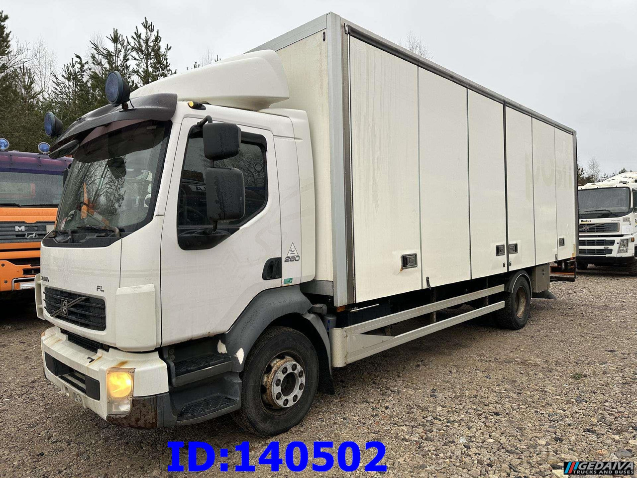 VOLVO FL 280 4x2 Manual Euro5 - Камион фургон: снимка 1 VOLVO FL 280 4x2 Manual Euro5 - Камион фургон: снимка 1