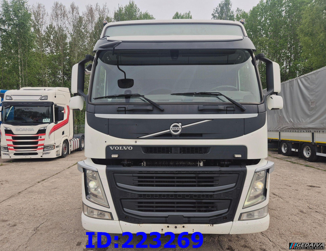 VOLVO FM13 500HP 8x2 (2 steering axels) - Шаси кабина: снимка 2 VOLVO FM13 500HP 8x2 (2 steering axels) - Шаси кабина: снимка 2