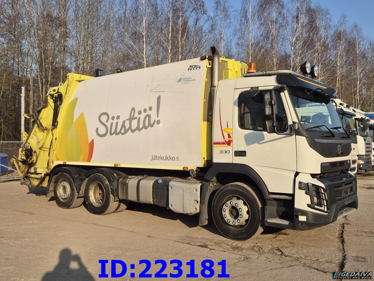 VOLVO FMX 11 330HP 6x2 (Steering axel) - Euro6 - Боклукчийска кола: снимка 4 VOLVO FMX 11 330HP 6x2 (Steering axel) - Euro6 - Боклукчийска кола: снимка 4