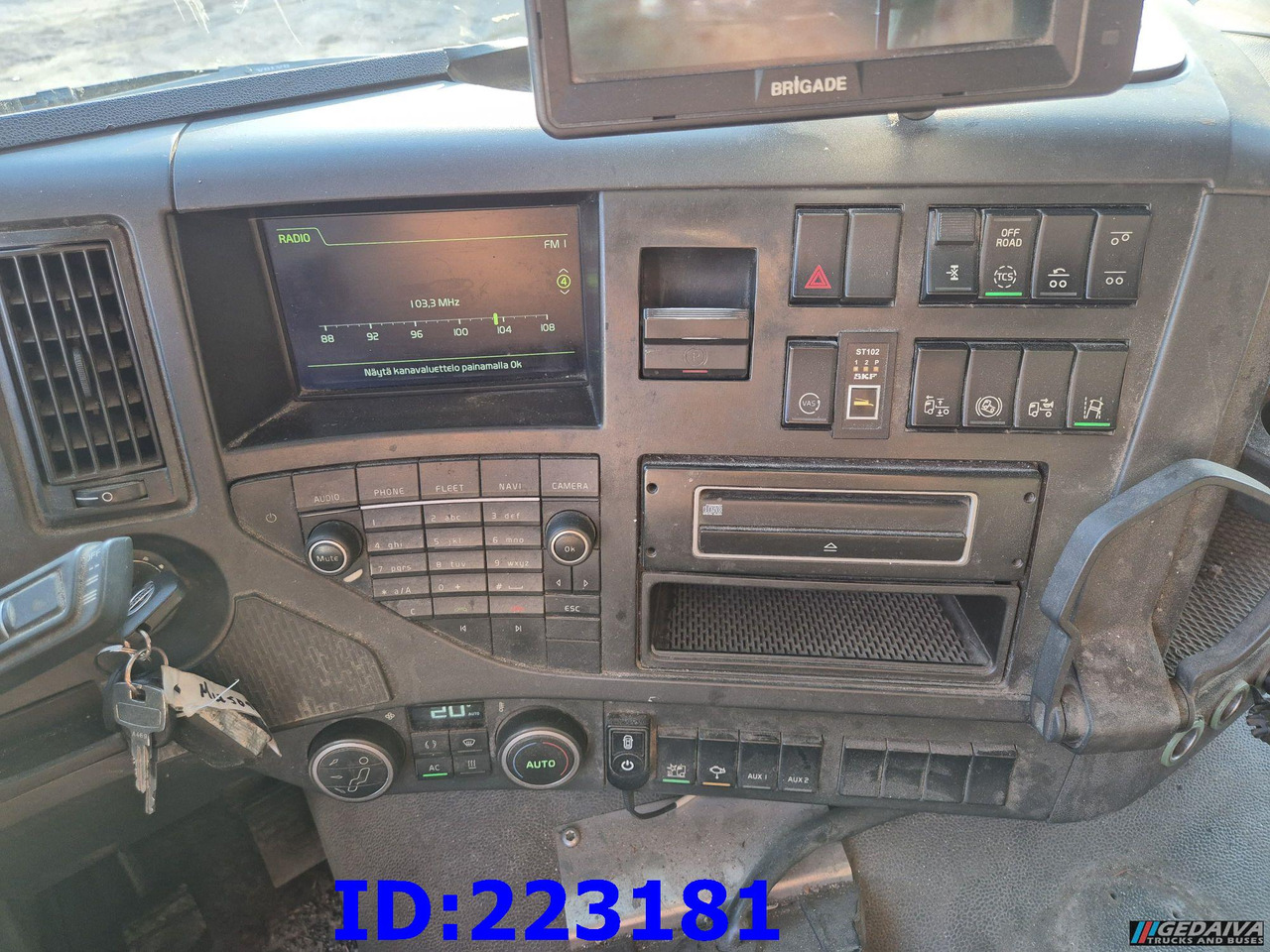 Боклукчийска кола VOLVO FMX 11 330HP 6x2 (Steering axel) - Euro6: снимка 17