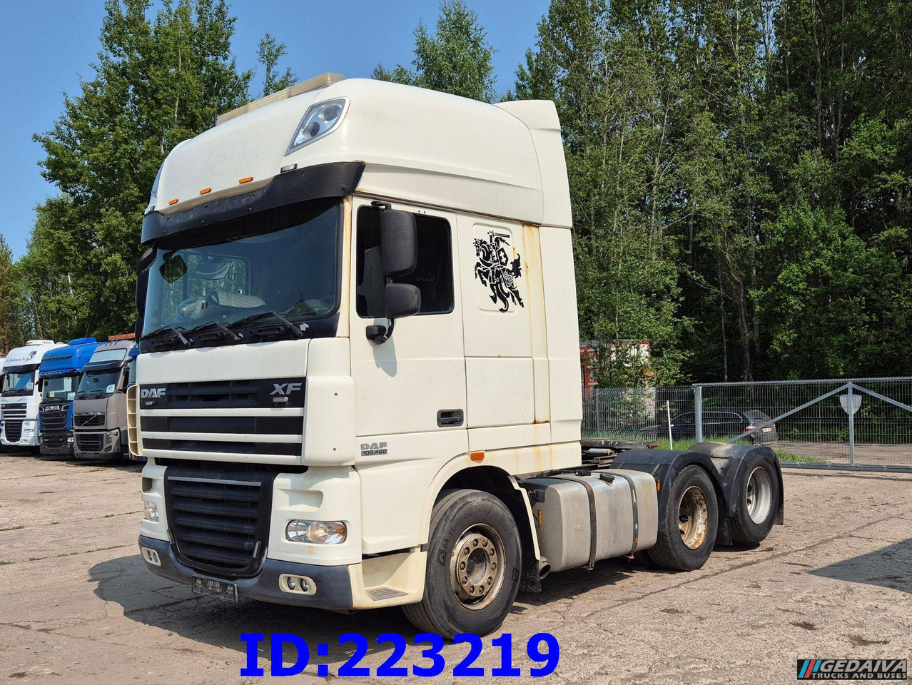 DAF XF 105.460 6X2 (10 tyre) Retarder Euro5 - Влекач: снимка 3 DAF XF 105.460 6X2 (10 tyre) Retarder Euro5 - Влекач: снимка 3