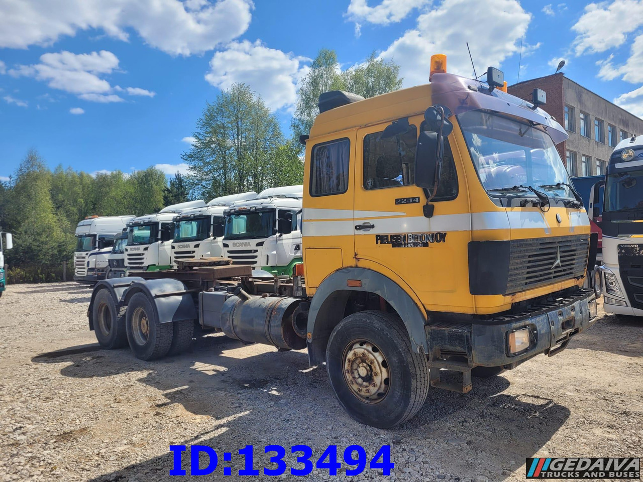 MERCEDES-BENZ SK 2544 6x2 - Manual - Full Steel - Влекач: снимка 3 MERCEDES-BENZ SK 2544 6x2 - Manual - Full Steel - Влекач: снимка 3