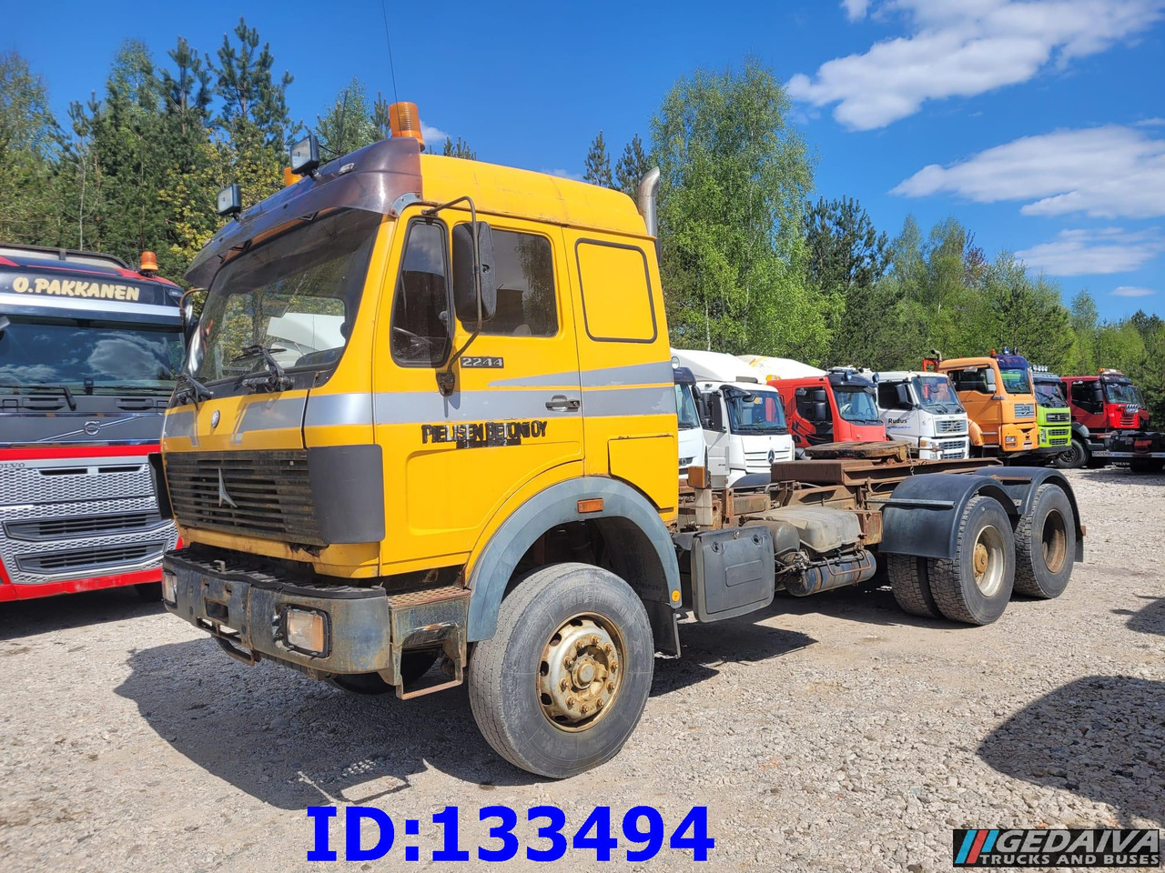 MERCEDES-BENZ SK 2544 6x2 - Manual - Full Steel - Влекач: снимка 1 MERCEDES-BENZ SK 2544 6x2 - Manual - Full Steel - Влекач: снимка 1