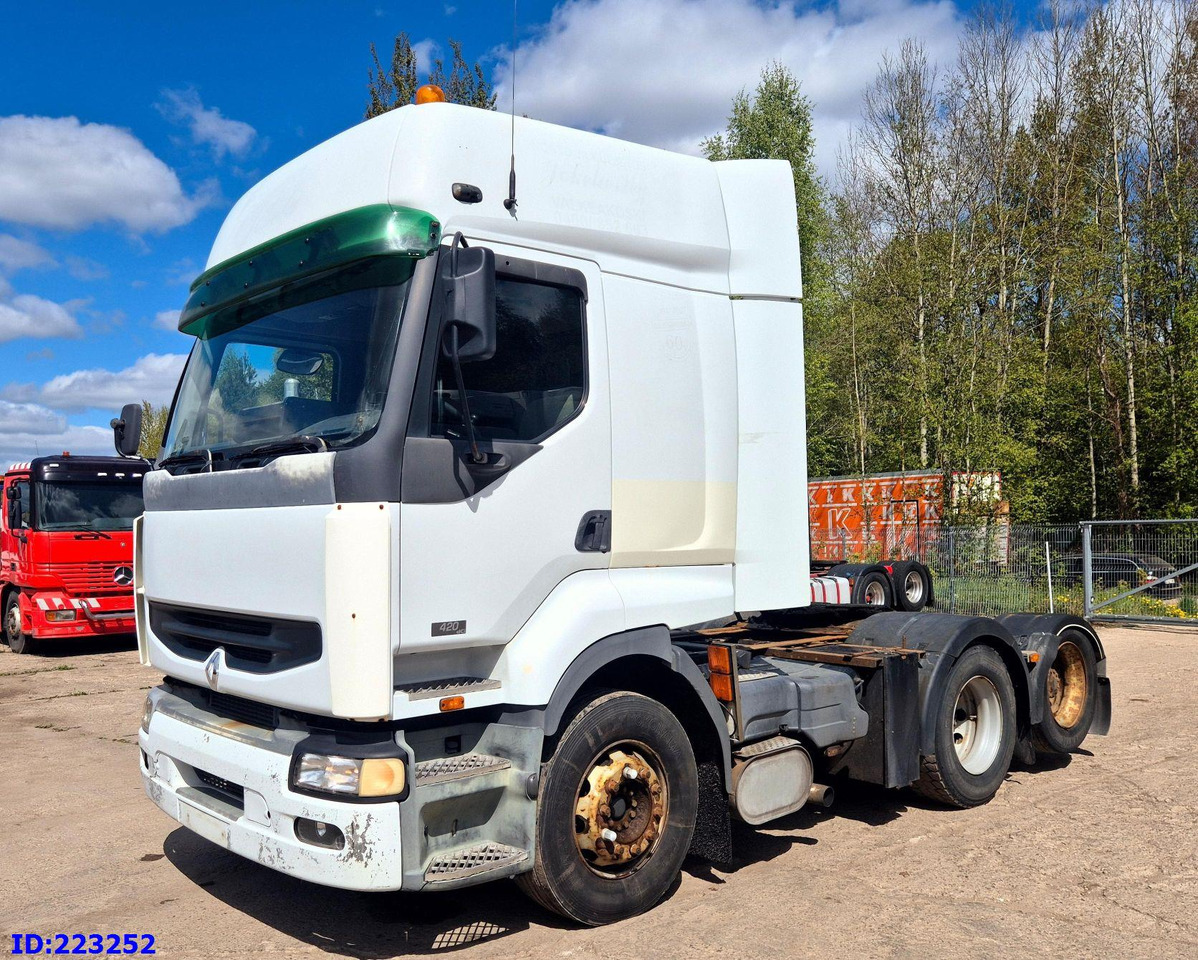 RENAULT Premium 420 6x2 Manual - Влекач: снимка 1 RENAULT Premium 420 6x2 Manual - Влекач: снимка 1