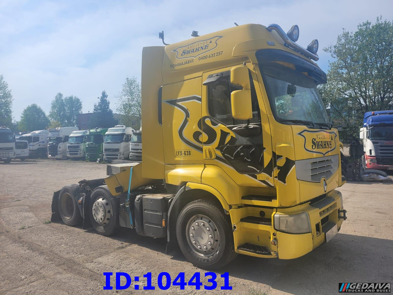 RENAULT Premium 450 6x2 Manual (No gearbox) - Влекач: снимка 1 RENAULT Premium 450 6x2 Manual (No gearbox) - Влекач: снимка 1