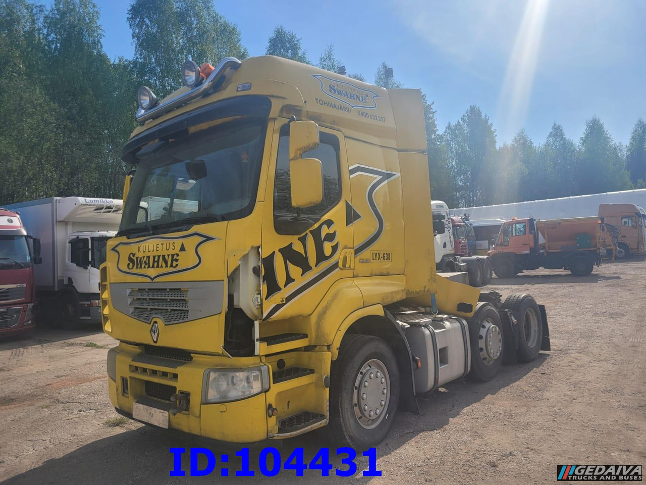 RENAULT Premium 450 6x2 Manual (No gearbox) - Влекач: снимка 4 RENAULT Premium 450 6x2 Manual (No gearbox) - Влекач: снимка 4