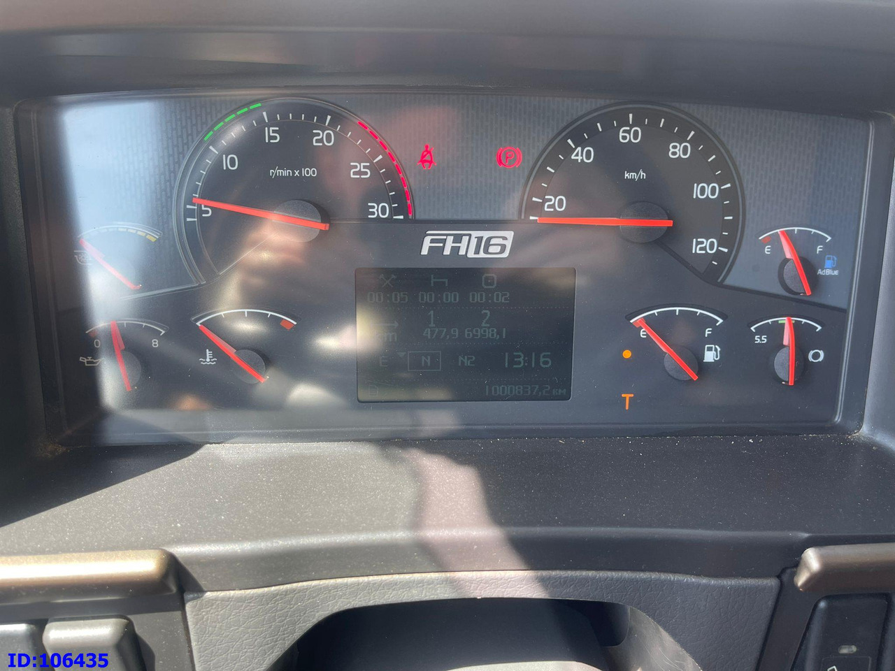 Влекач VOLVO FH16 700HP 6X4 Euro5: снимка 8