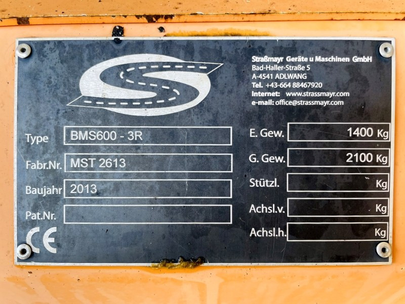Strassmayr BMS600-3R (3831) - Гудронатор: снимка 5 Strassmayr BMS600-3R (3831) - Гудронатор: снимка 5