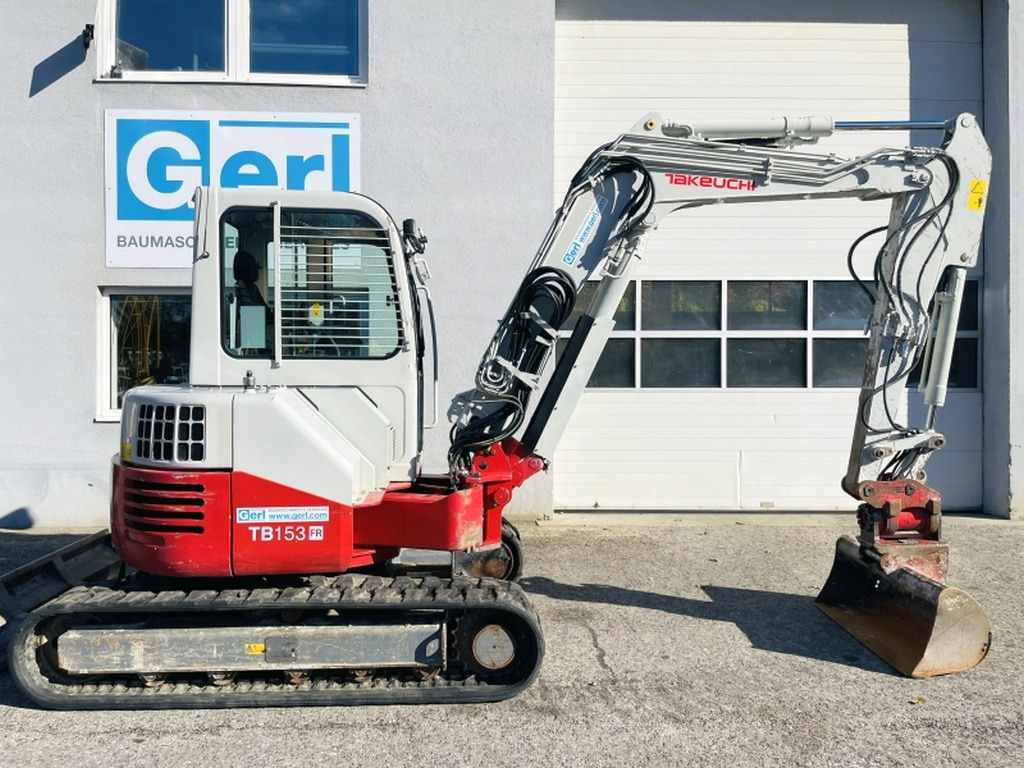 Takeuchi TB153FR (4091) - Мини багер: снимка 2 Takeuchi TB153FR (4091) - Мини багер: снимка 2