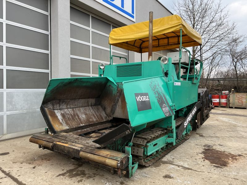 Vögele Super 1600 Typ 6-72 (110419) - Асфалтополагач: снимка 2 Vögele Super 1600 Typ 6-72 (110419) - Асфалтополагач: снимка 2