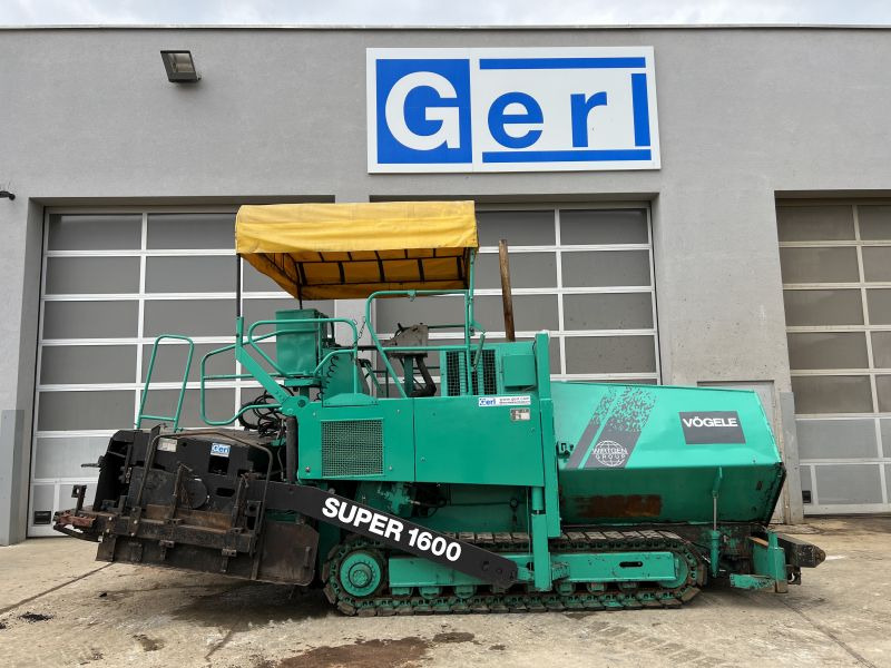 Vögele Super 1600 Typ 6-72 (110419) - Асфалтополагач: снимка 4 Vögele Super 1600 Typ 6-72 (110419) - Асфалтополагач: снимка 4