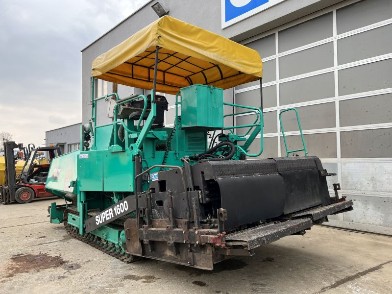 Vögele Super 1600 Typ 6-72 (110419) - Асфалтополагач: снимка 3 Vögele Super 1600 Typ 6-72 (110419) - Асфалтополагач: снимка 3