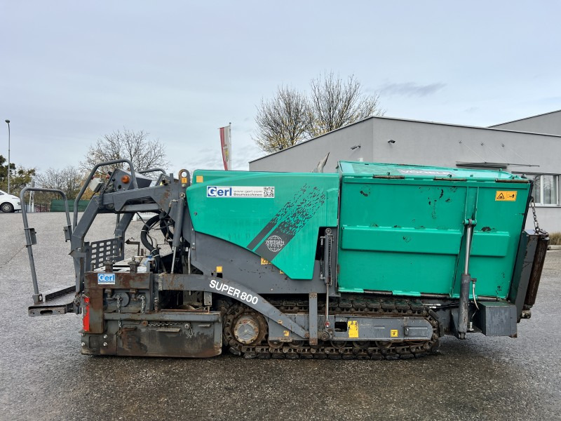 Vögele Super 800 Typ: 07.90 (111239) - Асфалтополагач: снимка 4 Vögele Super 800 Typ: 07.90 (111239) - Асфалтополагач: снимка 4