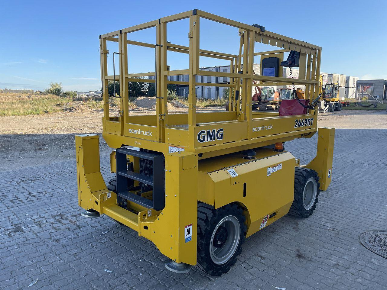 GMG 2669-RT - Ножична работна платформа: снимка 4 GMG 2669-RT - Ножична работна платформа: снимка 4