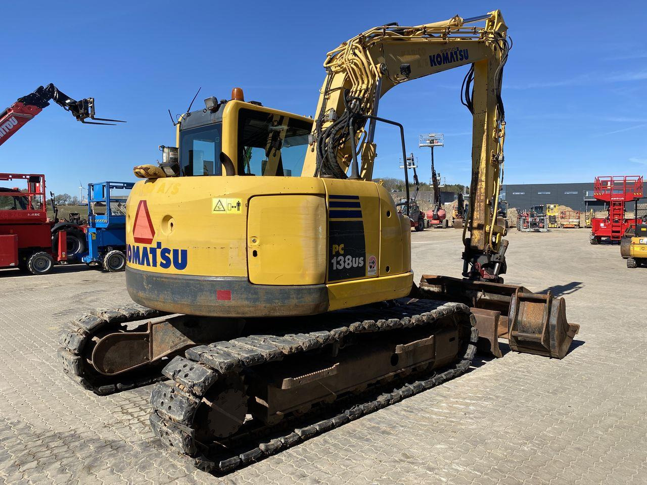 Komatsu PC138US-8 - Верижен багер: снимка 4 Komatsu PC138US-8 - Верижен багер: снимка 4